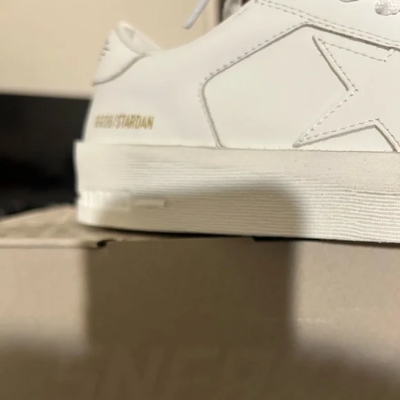 Golden Goose White Leather Low-Top Sneakers - Picture 6 of 16